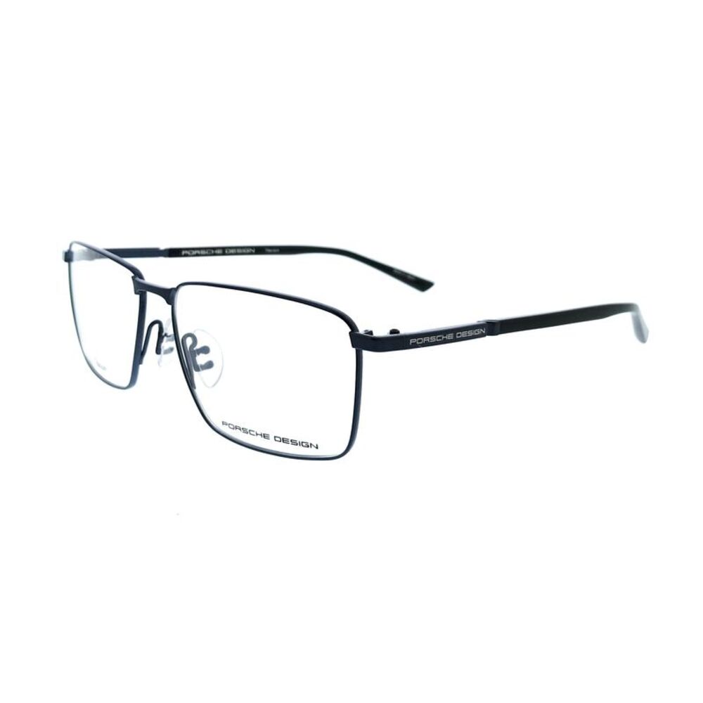 Porsche Design P8729 57D Blue Black Square Mens Sunglasses